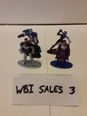 Jada Toys Superman General Zod and More Metal 2 inch Figures Lot of 4 ...