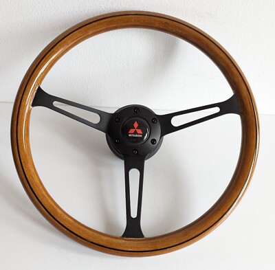 Steering Wheel fits For Mitsubishi Wood Wooden Pajero Shogun L200