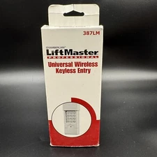 387LM Liftmaster Chamberlain UNIVERSAL Keyless Entry KLIK2U Clicker compatible