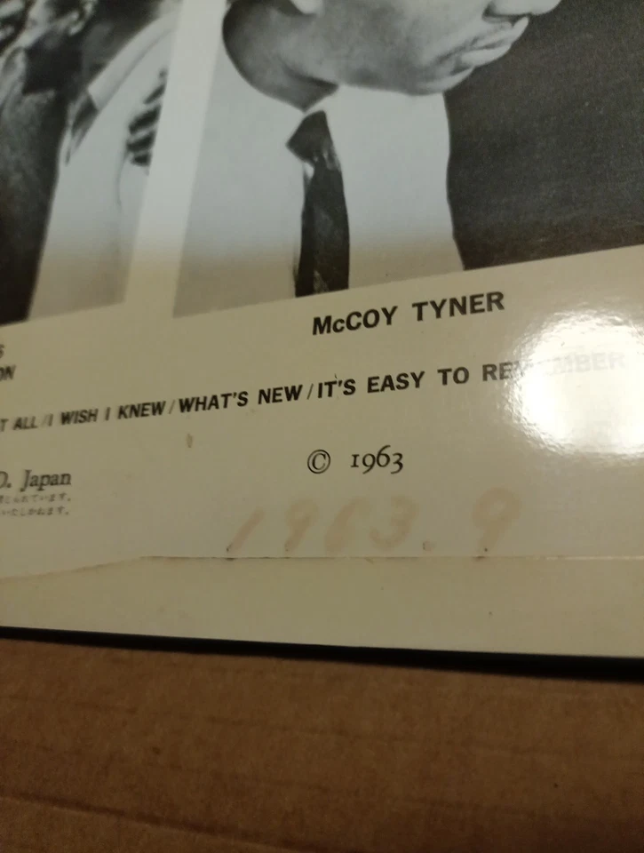 John Coltrane Quartet ‎– Ballads  LP.  EX/VG Japan '63 - Image 4 of 4