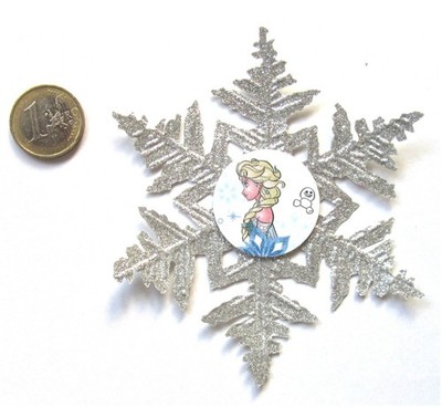 großer Eiskristalle Die Eiskönigin Elsa Frozen Einschulung Deko Schultüte 5.3