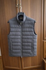 Moorer Gilet Piumino Uomo Cashmere 100% Piumino d’Oca Made in Italy Tg 52