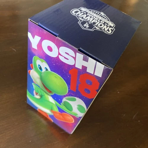 Yoshi Bobblehead Presented by The Super Mario Galaxy Movie Dodgers SGA