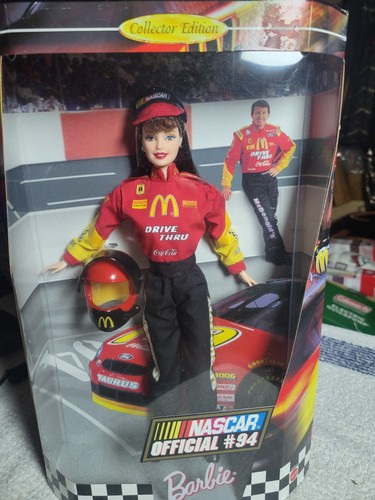 Barbie Nascar Official #94 Collector's Edition 22954 1999 McD