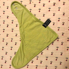 Kyte Baby Pistachio Bandana Drool Bib Dribble Bib, Snap Closure Bamboo Preowned