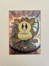 Raticate Topps Chrome Pokemon TV Animation Edition #20 2000 NM