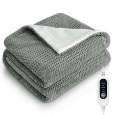 Heated Blanket Electric Throw Blanket with 5 Heat Settings, 10H Auto-Off, 50"...