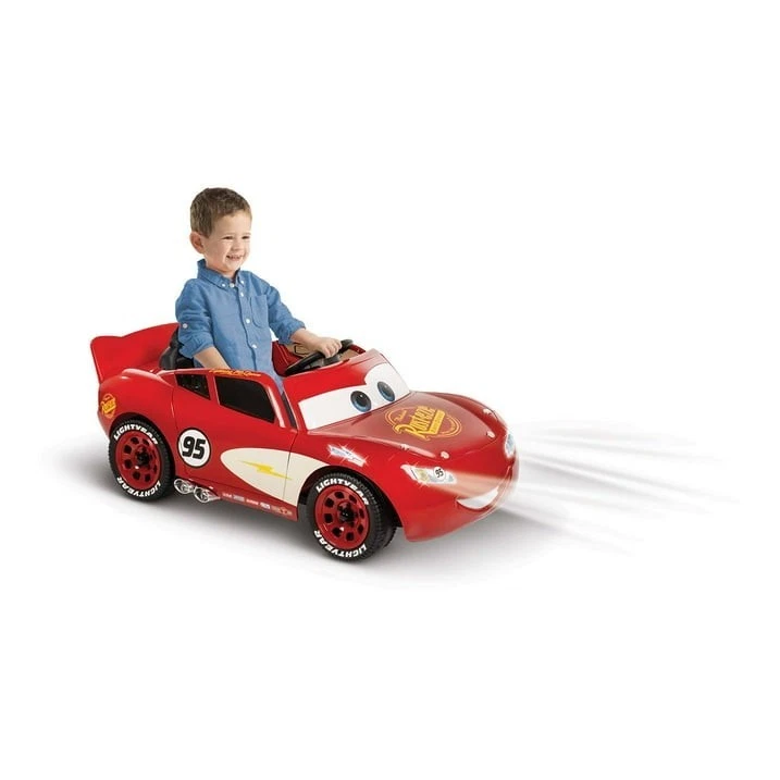 Coches Disney Pixar 12V Lightning McQueen para niños Foto 3 de 4