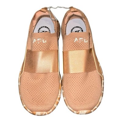 APL Techloom Bliss Women's Sneakers Size 6.5 Light Pink Animal Print