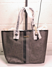 GUESS Wester Carryall Shoulder Bag COAL HG997822 