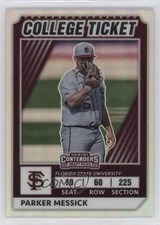 2022 Elite Extra Edition College Tickets Optic Holo Prizm Parker Messick 0q0