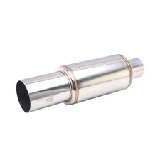 2.5 Id 3.5 Od Sport Great Sound Straight Exhaust Muffler Tip 4.5 Body 2.5 Id 3.5 Od Sport Great Sound Straight Exhaust Muffler Tip 4.5 Body