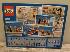 Lego City 60153 People Pack Fun at the Beach Brand New Sealed 15 Minifigures Set