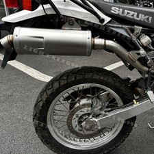Kit De Silenciador De Escape Tri-oval De Acero Inoxidable Para Suzuki DR650S Y DR650SE (1996-2024)