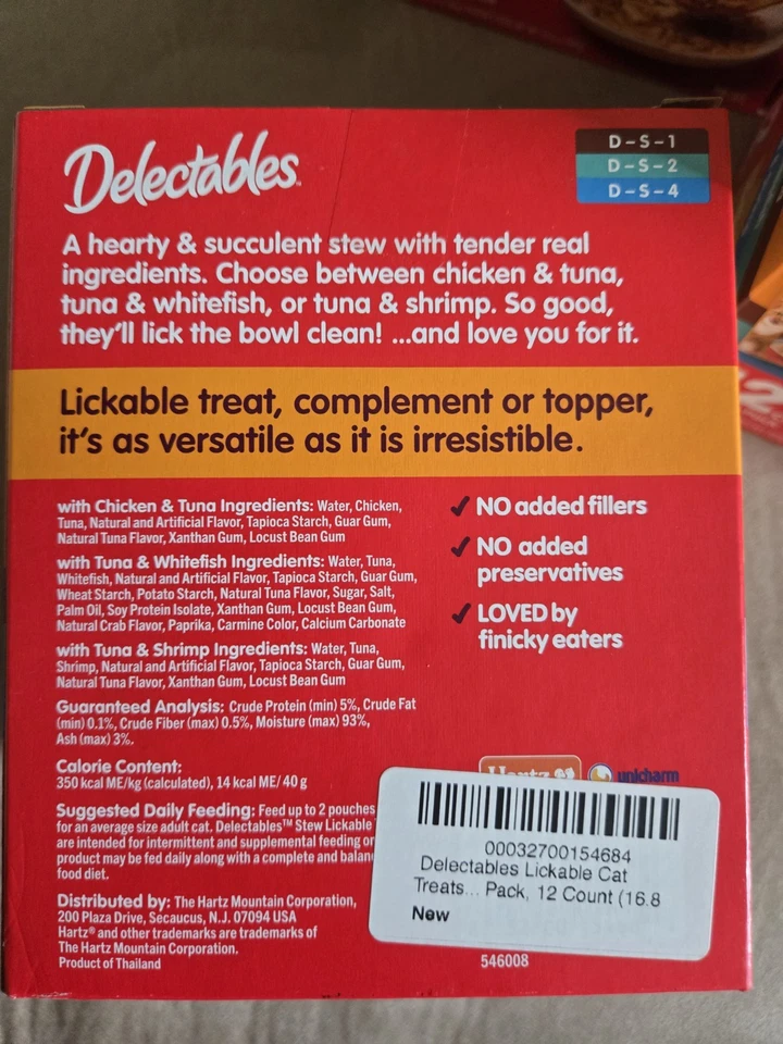 Variedad Pack de Deliciosos Guisos para Gatos - 12 Bolsas de Delicias Lamibles Foto 3 de 4