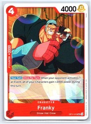 Franky OP11-012 Uncommon A Fist of Divine Speed