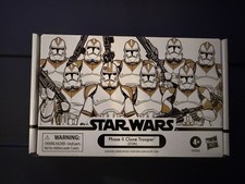 Hasbro Star Wars Vintage Collection Phase II Clone Trooper  212th  4 Pack Figure