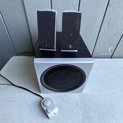 Logitech Z-2300 2.1  System Subwoofer + 2 speakers, tested (see video)