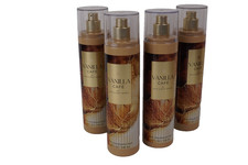 4 BATH  BODY WORKS VANILLA CAFE FINE FRAGRANCE MIST 8 OZ