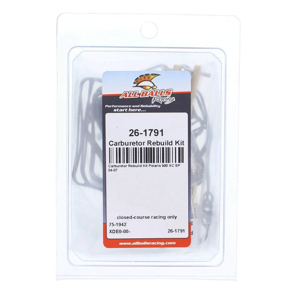 Carburetor Rebuild Kit For Polaris 500 XC SP 2004-2007; 26-1791 Foto 4 de 4
