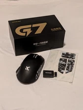 McHose G7 Wireless Gaming Mouse w/ Ice V2 Dots, 2.4GHz, Bluetooth, No USB Cable
