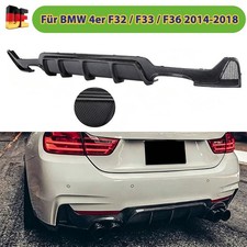 Heckdiffusor Diffusor Carbon Look f�r BMW F32 F33 F36 435i 440i mit M-Paket