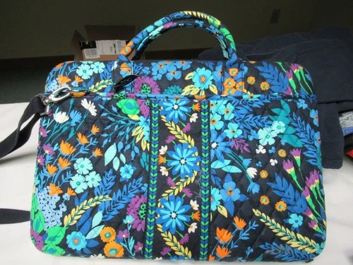 Vera Bradley Laptop case- midnight blue
