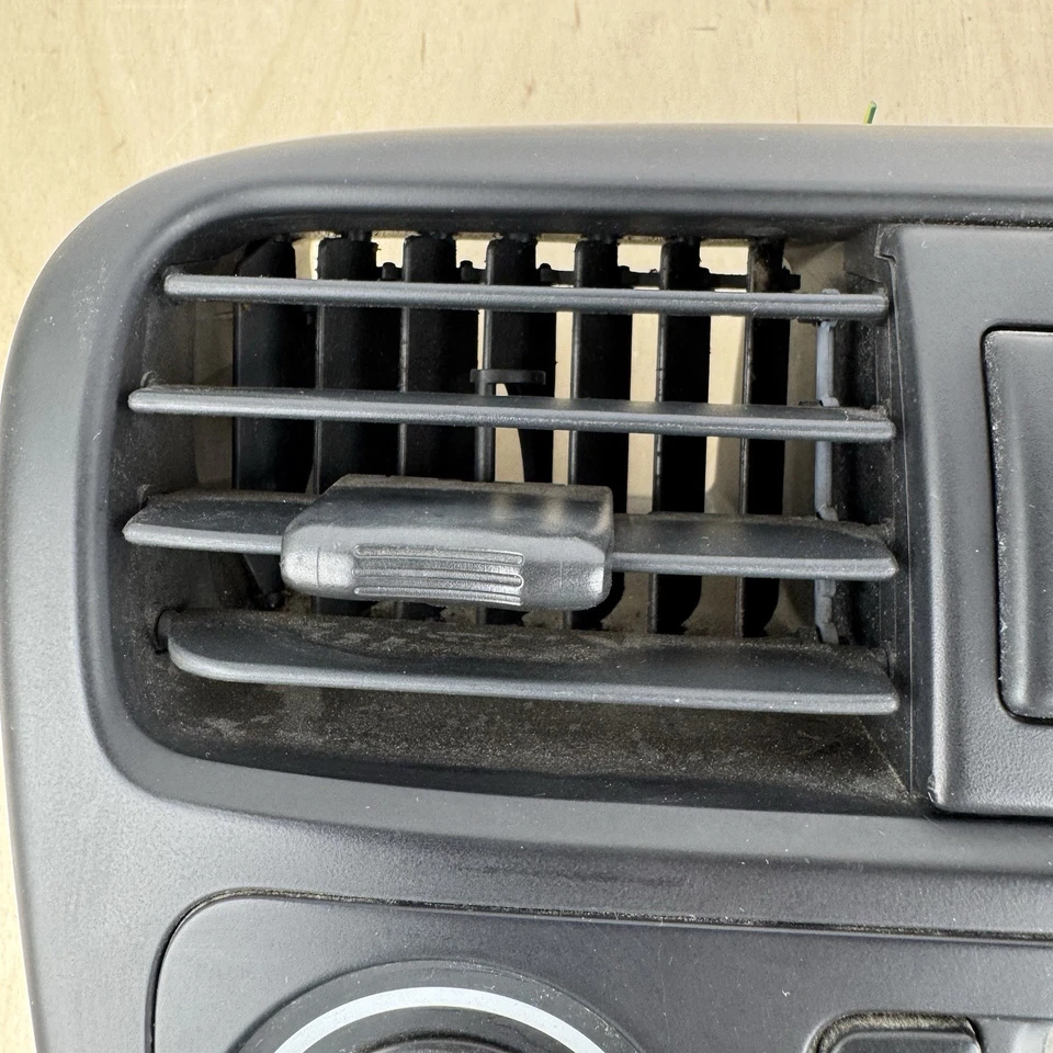 Honda Accord 1998-02 radio bisel aire acondicionado climatizador calefacción reloj ventilación OEM negro Foto 3 de 4