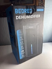 Bedred Dehumidifier 95oz Auto Shut-Off & 7-Color Ambient Light Quiet Portable