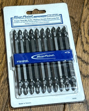 Blue Point Tools 2 Phillips 4 Long Screwdriver Power Bit Driver Set Lot Holder