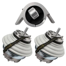 For 2010-2019 Jaguar XJ 5.0L Engine Motor Mount Trans Mount Mounts L+R Set of 3