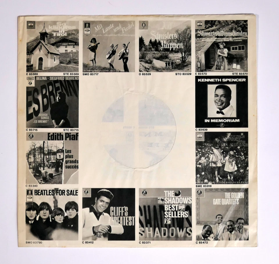 LP The Beatles - Beatles ´65 - white gold Odeon SMO 83 917 - 1965 - rare german - Bild 4 von 4