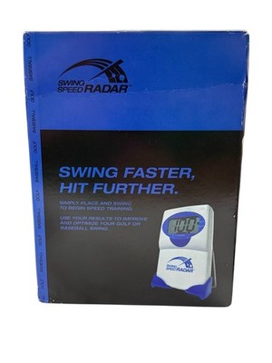 NIB~ Swing Speed Radar Sports Sensors Doppler Golf Training Aid