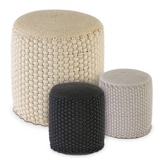 Hocker Sitzhocker Merino Pouf indoor outdoor ...