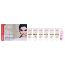 2 Pack Pearl Facial Kit by VLCC for Women - 7 Pc Set