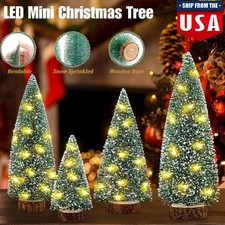 Tabletop Mini Christmas Tree With LED Lights Home Tabletop Xmas Decor Tree USA