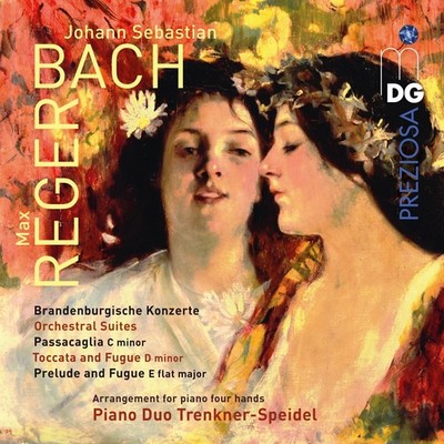 Audio Cd Klavier Duo Trenkner-Speidel - Brandenburgische Konzerte (4 Cd)