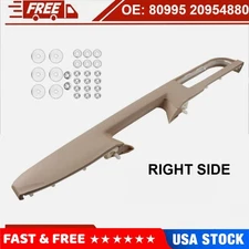 Beige Front Passenger Side Door Armrest Repair 80995 For 10-14 Tahoe Silverado