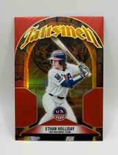 Ethan Holliday - 2026 Panini Stars & Stripes Talismen #3 - Red Prizm /199