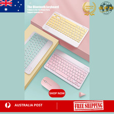 Wireless Keyboard 10 Inch Portable Keyboard for iPad Samsung Tablet Laptop iOS