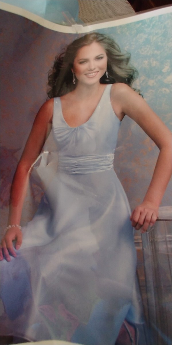 ice blue semi formal dress Forever New Blue Chambray Dress 10 main image 1