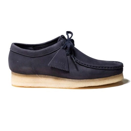 Clarks ORIGINALS WALLABEE INK SUEDE Blu 