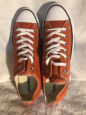 Size 11 - Converse Chuck Taylor All Star OX Low Orange for sale