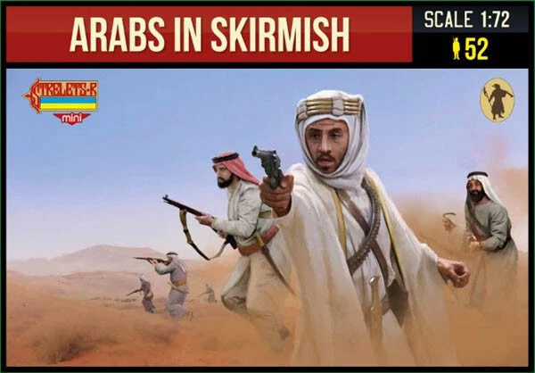 STRELETS Miniatures 1/72 – Arabs in Skirmish - Lawrence of Arabia Serie - M142