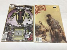 ZOMIBIES vs. ROBOTS #1 (IDW/UNDERCITY/RYALL/WOOD/091510) COMIC BOOK LOT OF 2