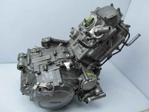 yamaha xt660 engine motor block motor xt660x xt660r 5vk - Picture 2 of 11