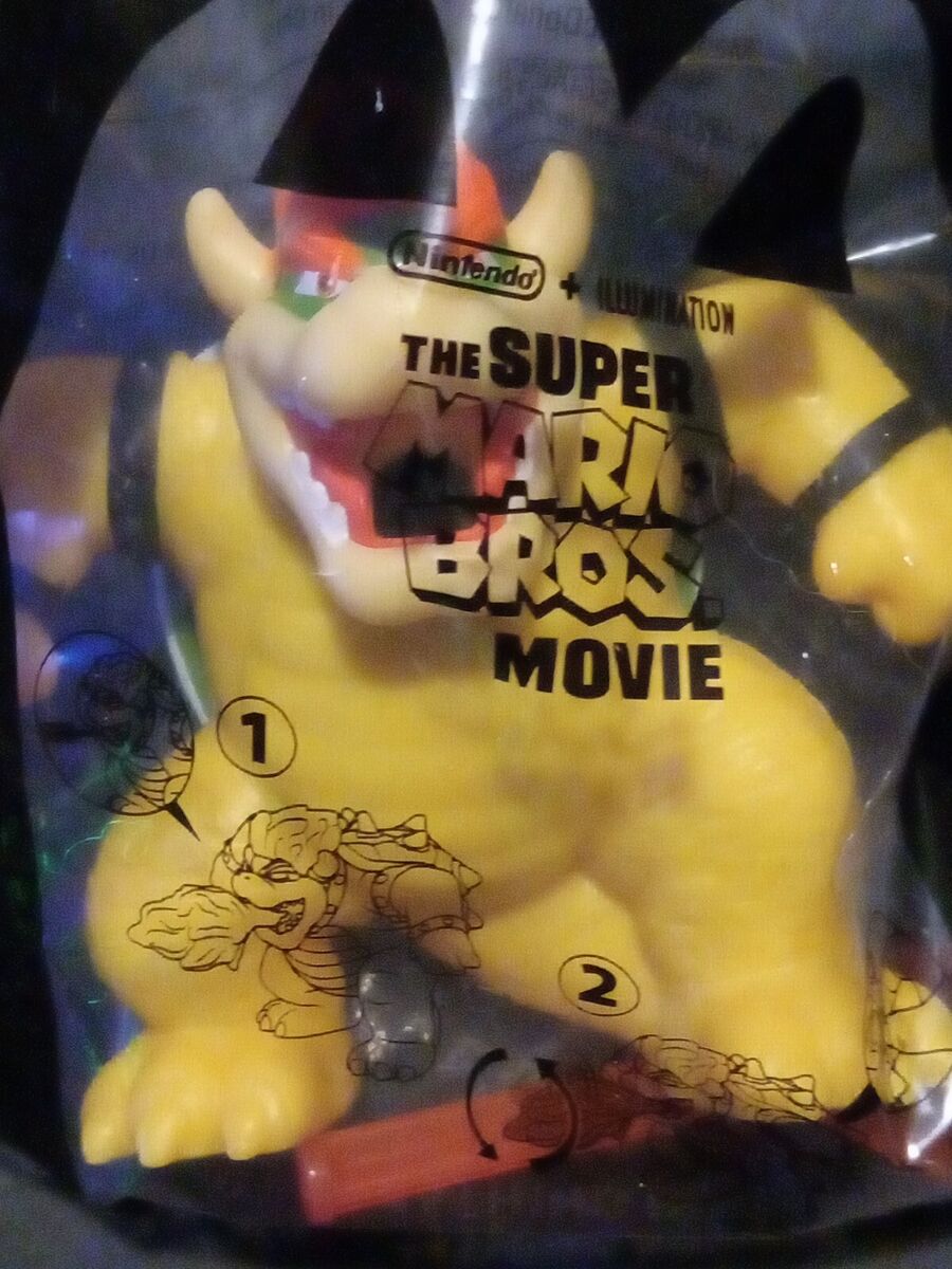 Nintendo Super Mario bros. Movie fire breathing Bowser McDonald's