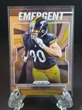 2019 Panini Prizm Emergent #TW T.J. Watt Rookie Card