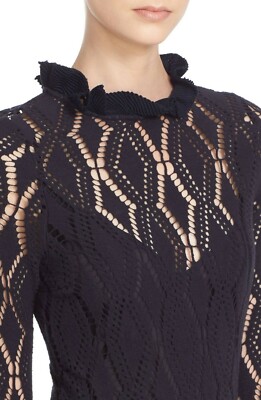 $460 SEE BY CHLO Long Sleeve Jersey Lace Dress size XS | eBay $460 SEE BY CHLO Long Sleeve Jersey Lace Dress size XS | eBay