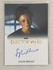 Doctor Who series 11 & 12 Sylvie Briggs autograph card Full Bleed Ada Lovelace